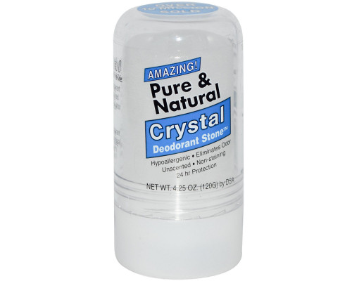 Thai Deodorant Stone, Чистый и натуральный, дезодорант из кристалличесих минеральных солей, 4.25 унции (120 г) Thai Deodorant Stone, Чистый и натуральный, дезодорант из кристалличесих минеральных солей, 4.25 унции (120 г)