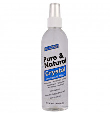 Thai Deodorant Stone, Pure & Natural, распыляющийся дезодорант Crystal, неароматизированный, 240 мл