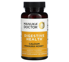 Manuka Doctor, Digestive Health, Calcium + Manuka Honey, 30 Capsules