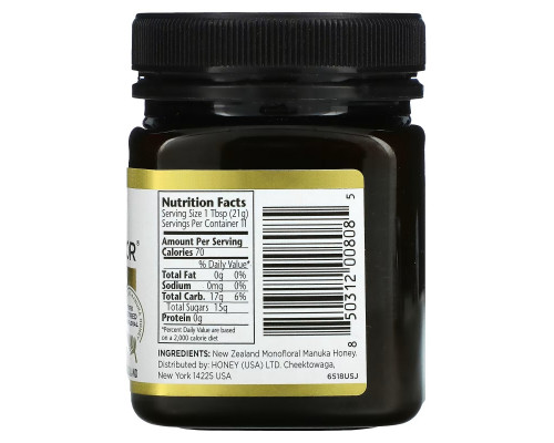 Manuka Doctor, Manuka Honey Monofloral, MGO 225+, 8.75 oz (250 g) Manuka Doctor, Manuka Honey Monofloral, MGO 225+, 8.75 oz (250 g)