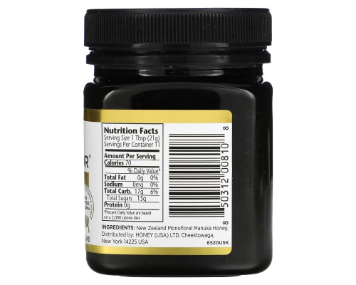 Manuka Doctor, Монофлорный мед манука, MGO 425+, 250 г (8,75 унции) Manuka Doctor, Монофлорный мед манука, MGO 425+, 250 г (8,75 унции)