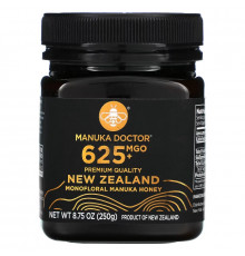 Manuka Doctor, Monofloral Manuka Honey, MGO 625+, 8.75 oz (250 g)
