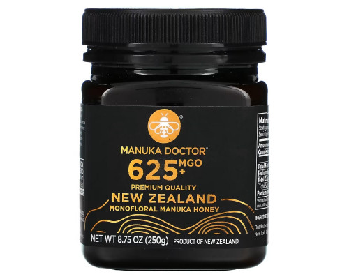 Manuka Doctor, Monofloral Manuka Honey, MGO 625+, 8.75 oz (250 g) Manuka Doctor, Monofloral Manuka Honey, MGO 625+, 8.75 oz (250 g)