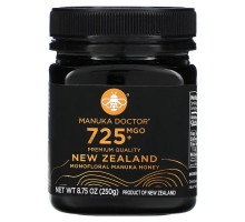Manuka Doctor, Монофлорный мед манука, MGO 725+, 250 г (8,75 унции)