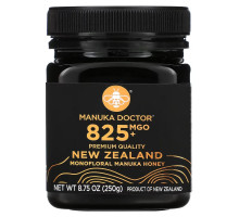 Manuka Doctor, Монофлорный мед манука, MGO 825+, 250 г (8,75 унции)