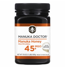 Manuka Doctor, Manuka Honey Multifloral, MGO 45+, 1.1 lbs (500 g)
