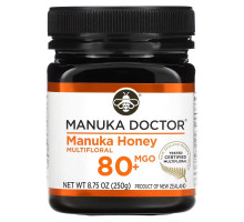 Manuka Doctor, мед манука из разнотравья, MGO 80+, 250 г (8,75 унции)