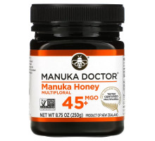 Manuka Doctor, мед манука из разнотравья, MGO 45+, 250 г (8,75 унции)