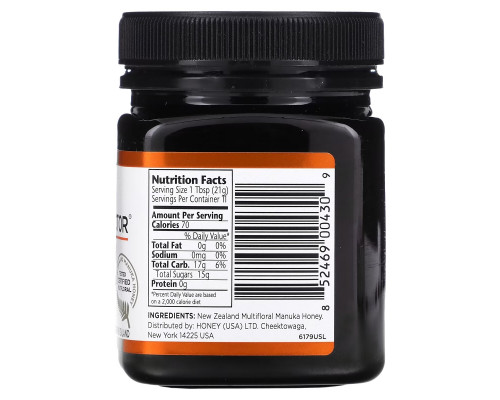 Manuka Doctor, Manuka Honey Multifloral, MGO 35+, 8.75 oz (250 g) Manuka Doctor, Manuka Honey Multifloral, MGO 35+, 8.75 oz (250 g)
