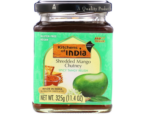 Kitchens of India Shredded Mango Chutney 11.4 oz (325 g) Kitchens of India Shredded Mango Chutney 11.4 oz (325 g)