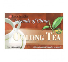 Травяные сборы и чаи Uncle Lee's Tea, Legends of China, чай улун, 100 чайных пакетиков, 160 г (5,64 унции)