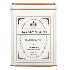 Травяные сборы и чаи Harney & Sons, Дарджилинг, 20 чайных пакетиков, 1.4 унции (40 г)