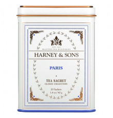 Травяные сборы и чаи Harney & Sons, Парижский чай, 20 пакетиков, 1.4 унций (40 г)