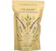 Травяные сборы и чаи Harney & Sons, Hemp Moringa, Deep Sleep, оздоровительный чай и травы, 10 унций (283 г)