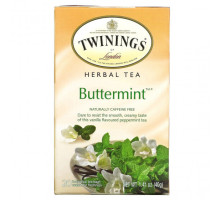 Травяные сборы и чаи Twinings, травяной чай, апельсин и корица, без кофеина, 20 чайных пакетиков в индивидуальной упаковке, 40 г (1,41 унции)