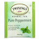 Травяные сборы и чаи Twinings, Травяной чай, чистая перечная мята, без кофеина, 50 чайных пакетиков, 100 г (3,53 унции)