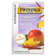 Травяные сборы и чаи Twinings, Boost, адаптогены, травяной чай со вкусом манго и чили, без кофеина, 18 чайных пакетиков, 27 г (0,95 унции)