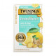 Травяные сборы и чаи Twinings, Травяной чай со вкусом пробиотиков, лимон и имбирь, без кофеина, 18 чайных пакетиков, 0,95 унции (27 г)