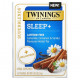Травяные сборы и чаи Twinings, Superblends, Melatonin, травяной чай с ромашкой, корицей и ванилью, без кофеина, 16 чайных пакетиков, 24 г (0,85 унции)