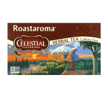 Травяные сборы и чаи Celestial Seasonings, травяной чай, Roastaroma, без кофеина, 20 чайных пакетиков, 92 г (3,2 унции)