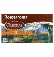 Травяные сборы и чаи Celestial Seasonings, травяной чай, Roastaroma, без кофеина, 20 чайных пакетиков, 92 г (3,2 унции)