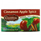 Травяные сборы и чаи Celestial Seasonings, травяной чай, со вкусом корицы и яблока, без кофеина, 20 чайных пакетиков, 48 г (1,7 унции)