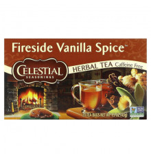 Травяные сборы и чаи Celestial Seasonings, травяной чай, со вкусом ванили, без кофеина, 20 чайных пакетиков по 43 г (1,5 унции)
