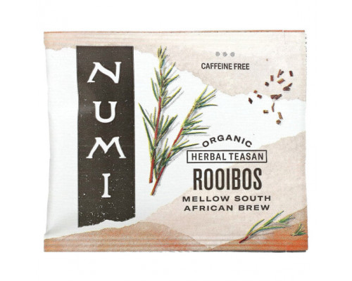 Травяные сборы и чаи Numi Tea, Organic Herbal Teasan, ройбуш, без кофеина, 18 чайных пакетиков, 43,2 г (1,52 унции) Травяные сборы и чаи Numi Tea, Organic Herbal Teasan, ройбуш, без кофеина, 18 чайных пакетиков, 43,2 г (1,52 унции)