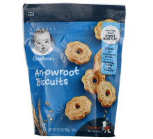 Gerber, Arrowroot Biscuits, Crawler, 10+ Months, 5.5 oz (155 g)