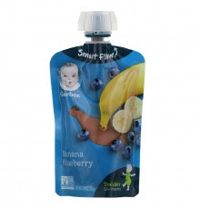 Gerber, Smart Flow, 12+ Months, Banana, Blueberry, 3.5 oz (99 g)