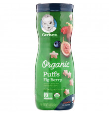 Gerber, Organic Puffs, Fig Berry, 1.48 oz (42 g)