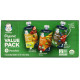 Gerber, Organic Value Pack, Pear Peach Strawberry, Carrot Apple Mango, Apple Blueberry Spinach, 9 Pouches, 3.5 oz (99 g) Each