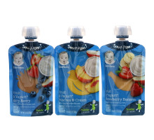 Gerber, Variety Pack, 12+ Months, Fruit & Yogurt, 9 Pouches, 3.5 oz (99 g) Each