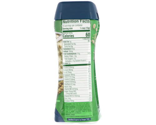 Gerber, Organic Oatmeal Cereal, Sitter, Millet Quinoa, 8 oz (227 g) Gerber, Organic Oatmeal Cereal, Sitter, Millet Quinoa, 8 oz (227 g)