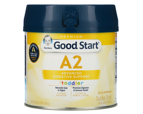 Gerber, Good Start, A2, Toddler Drink, 12 to 24 Months, 20 oz (566 g) Gerber, Good Start, A2, Toddler Drink, 12 to 24 Months, 20 oz (566 g)