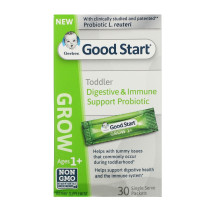 Gerber, Good Start, Grow,  Toddler Digestive & Immune Support Probiotic  Ages 1+, 30 Single Serve Packets