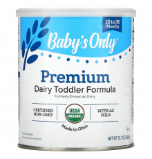 Baby's Only Organic Органический Формула для малышей молочный продукт с жедезом 12.7 oz (360 г)