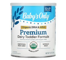 Baby's Only Organic Формула для малышей с докозагексаеновой и арахидоновой кислотой 12.7 унций (360 г)