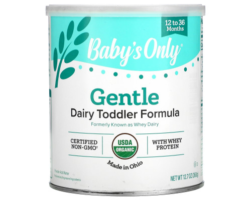 Nature's One, Toddler Formula, No GMO, Whey Protein, Dairy, 12.7 oz (360g) Nature's One, Toddler Formula, No GMO, Whey Protein, Dairy, 12.7 oz (360g)