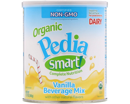 Nature's One Питательный напиток (детская смесь) Pedia Smart! со вкусом ванили 127 унций (360 г) Nature's One Питательный напиток (детская смесь) Pedia Smart! со вкусом ванили 127 унций (360 г)