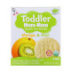 Hot Kid, Печенье с органическим рисом Toddler Mum-Mum, манго и киви, 12 упаковок, 60 г