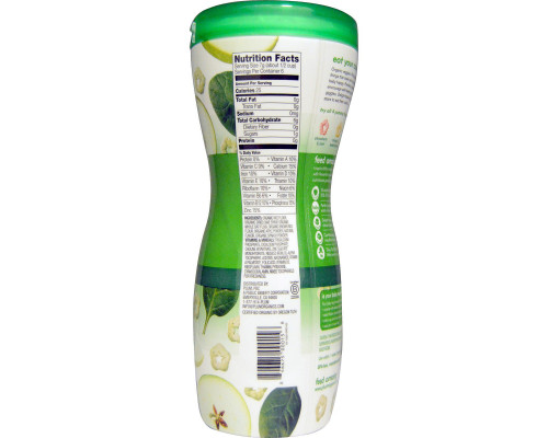 Plum Organics Super Puffs органические колечки из овощей фруктов и злаков шпинат и яблоко 15 унции (42 г) Plum Organics Super Puffs органические колечки из овощей фруктов и злаков шпинат и яблоко 15 унции (42 г)