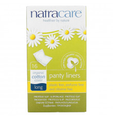 Natracare Organic & Natural Panty Liners Long 16 Liners