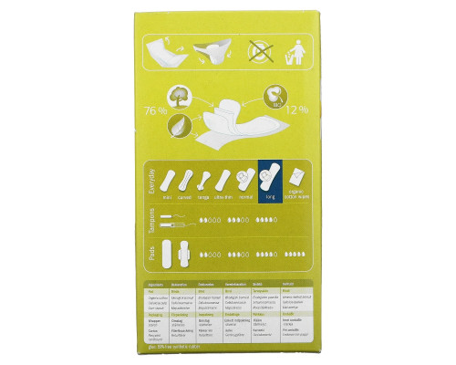 Natracare Organic & Natural Panty Liners Long 16 Liners Natracare Organic & Natural Panty Liners Long 16 Liners