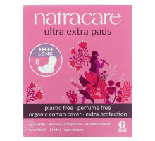 Natracare Organic & Natural Ultra Extra Pads Long 8 Pads