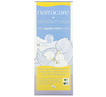 Natracare New Mother покрытие из органического хлопка натуральные послеродовые прокладки 10 штук