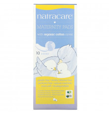 Natracare New Mother покрытие из органического хлопка натуральные послеродовые прокладки 10 штук