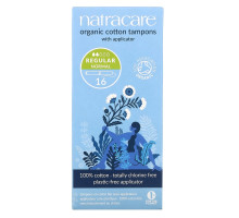 Natracare, Тампоны из органического хлопка, стандартные, 16 тампонов
