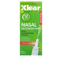 От аллергии Xlear, Противозастойное средство для носа, 14,8 мл (0,5 жидк. Унции)