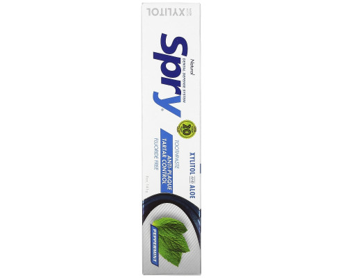 Xlear Inc (Xclear) Spry Ксилит Зубная паста мята перечная 4 oz (113 г) Xlear Inc (Xclear) Spry Ксилит Зубная паста мята перечная 4 oz (113 г)